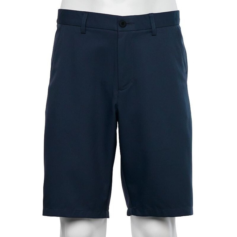 Tek‎ Gear Mens Solid Flat-Front Performance Golf Shorts, Dark Blue, Size 32, NWT